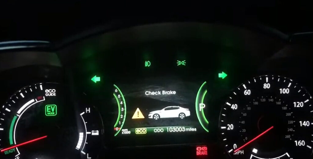 Kia Optima Check Brake Warning Won't Start Here’s What To Do