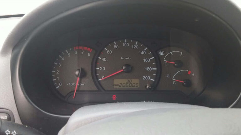 rpm gauge not working hyundai