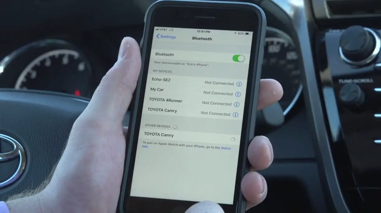 What To Do With The Camry Bluetooth Not Working