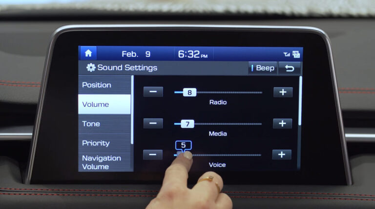 hyundai bluetooth volume too low