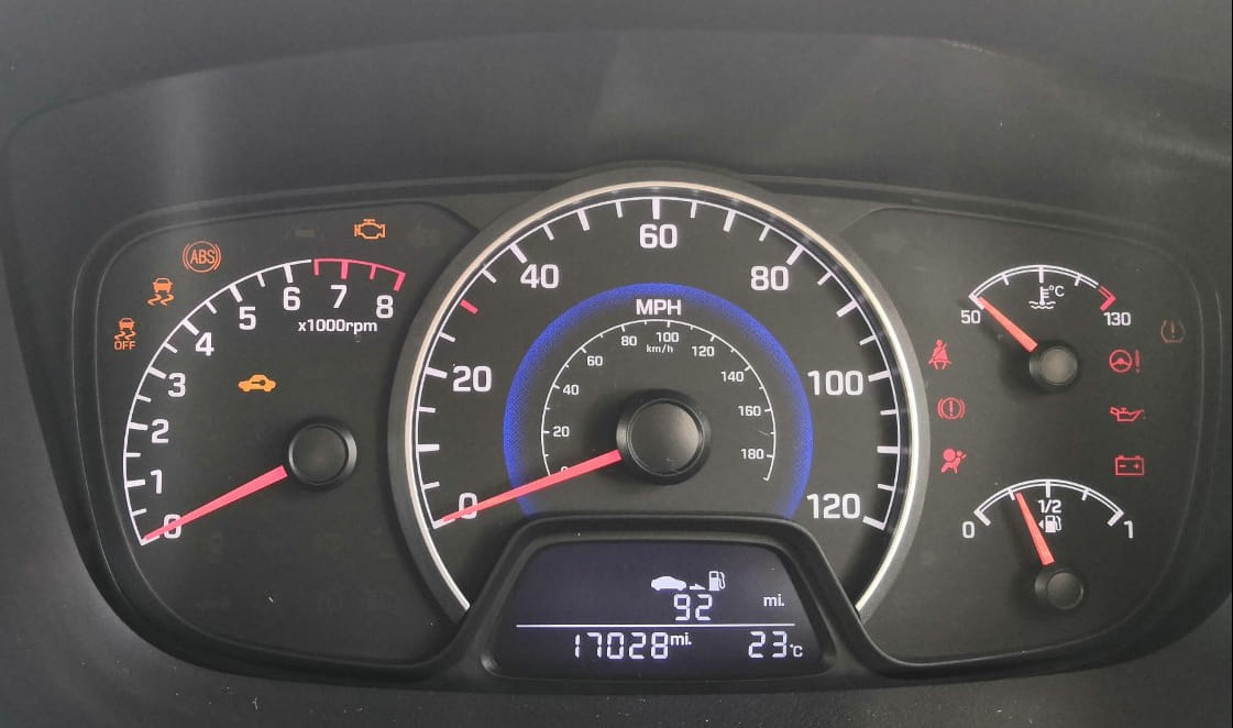 Why Your Hyundai Accent Low Fuel Warning Light Turns On