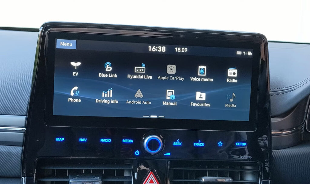 hyundai ioniq android auto not working