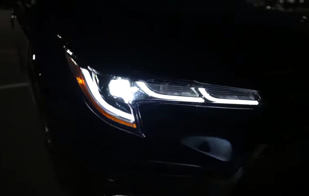 toyota corolla headlights not working