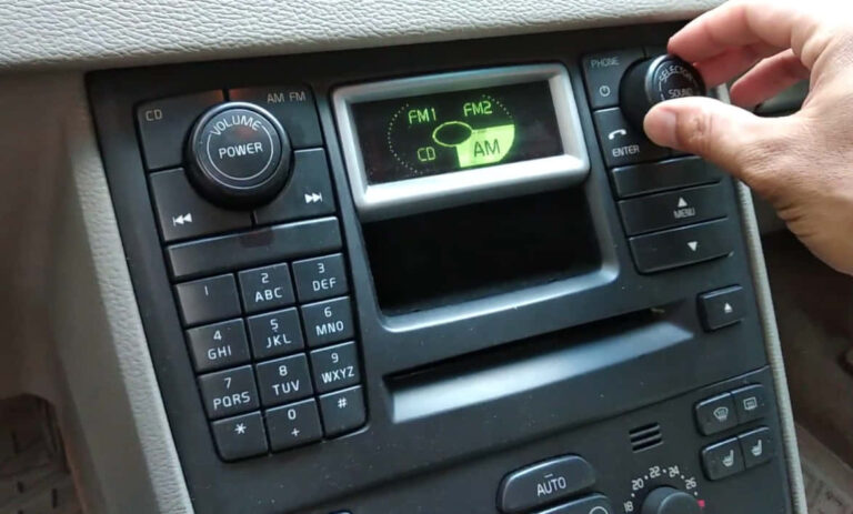 volvo xc90 radio no sound