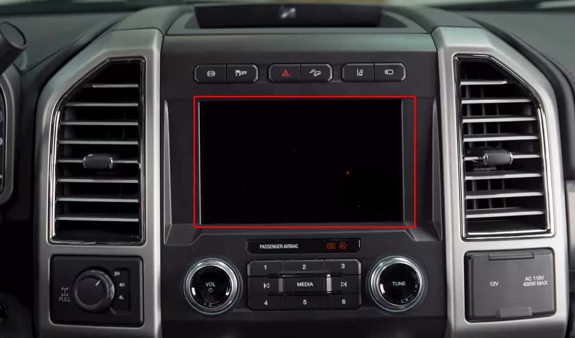 ford sync black screen of death fix