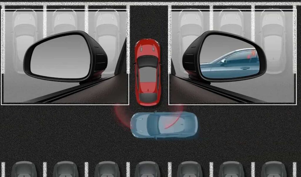 kia blind spot detection not working