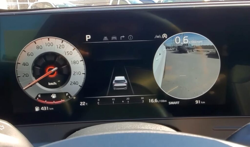 kia blind spot detection not working