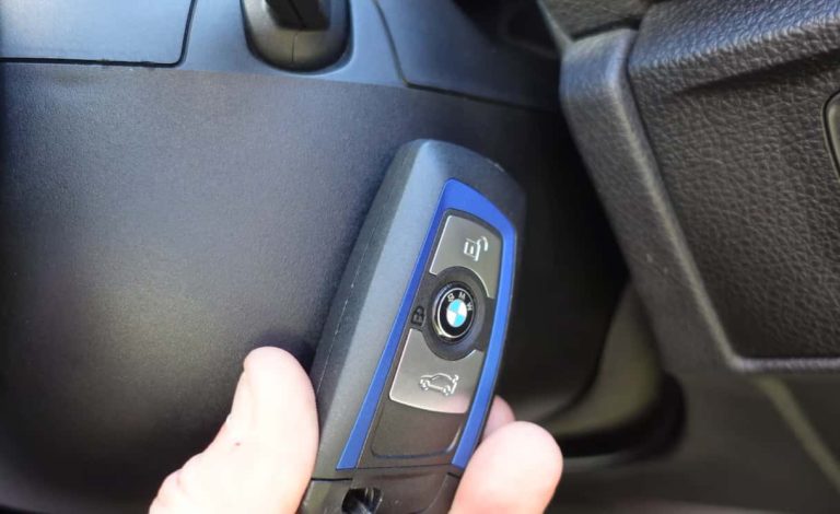 bmw remote key not detected