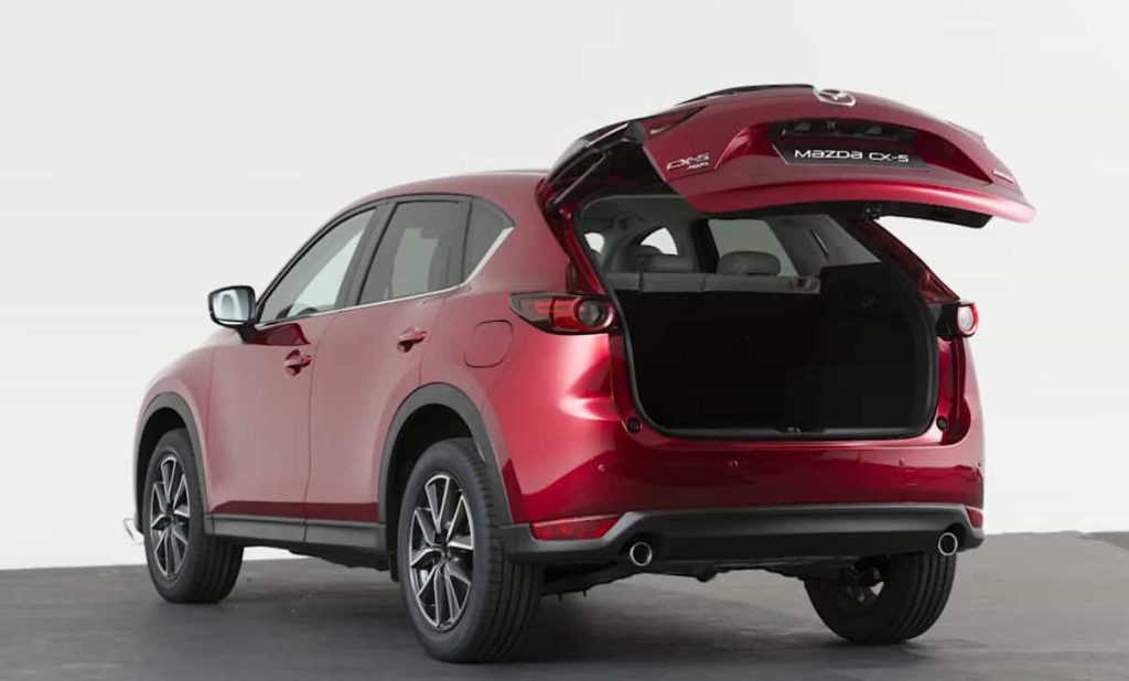 mazda cx 5 trunk won't close