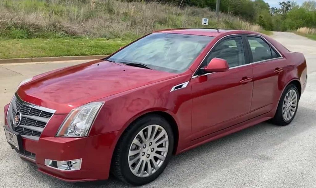 2011 cadillac cts coupe door won't open from outside