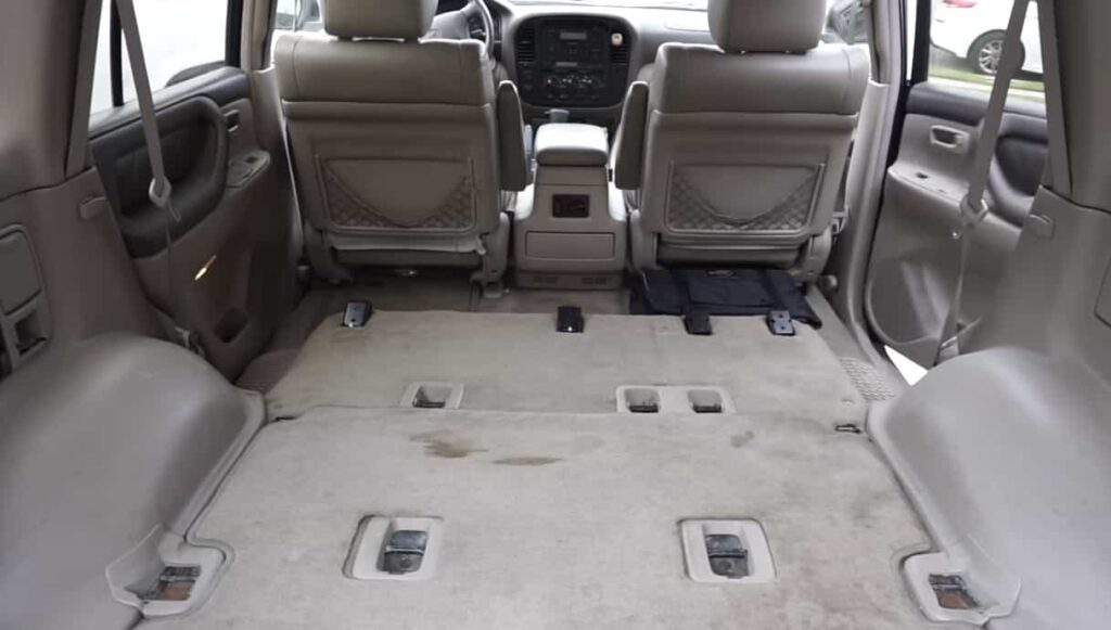 nissan pathfinder 2nd row seat removal