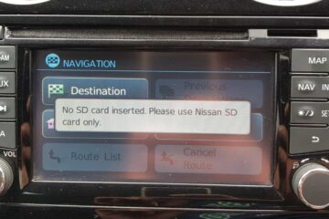 Nissan SD Card Missing? What You Should Do