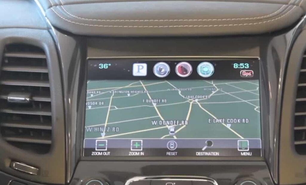 chevy navigation without onstar