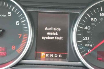 Audi Side Assist System Fault – Common Causes And Fixes