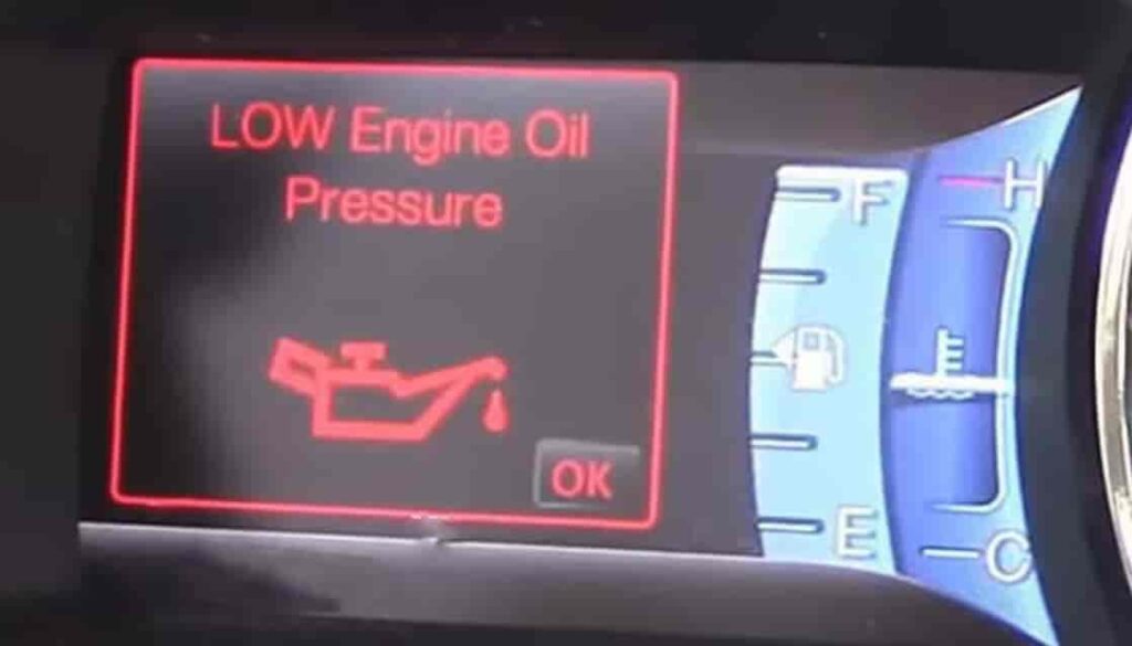 Ford Low Engine Oil Pressure