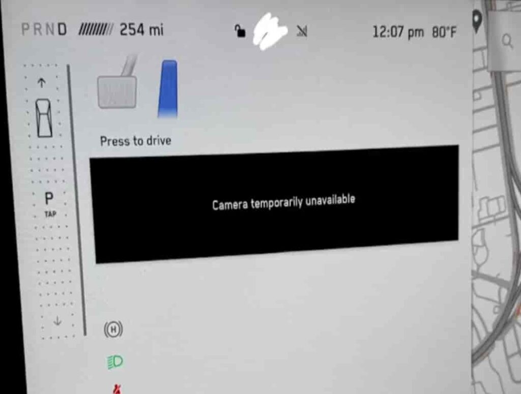 Tesla Camera Not Working