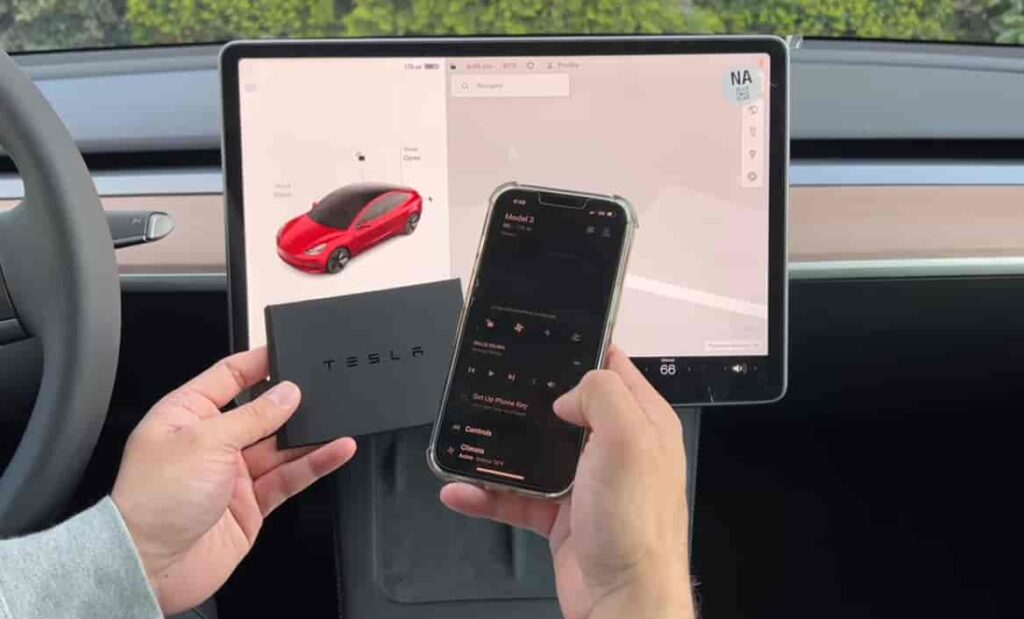 Tesla phone key not working