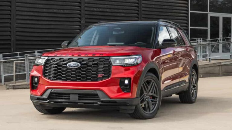 Ford Explorer Service Schedule