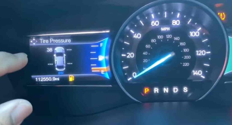 Ford Explorer Tire Pressure Sensor Fault