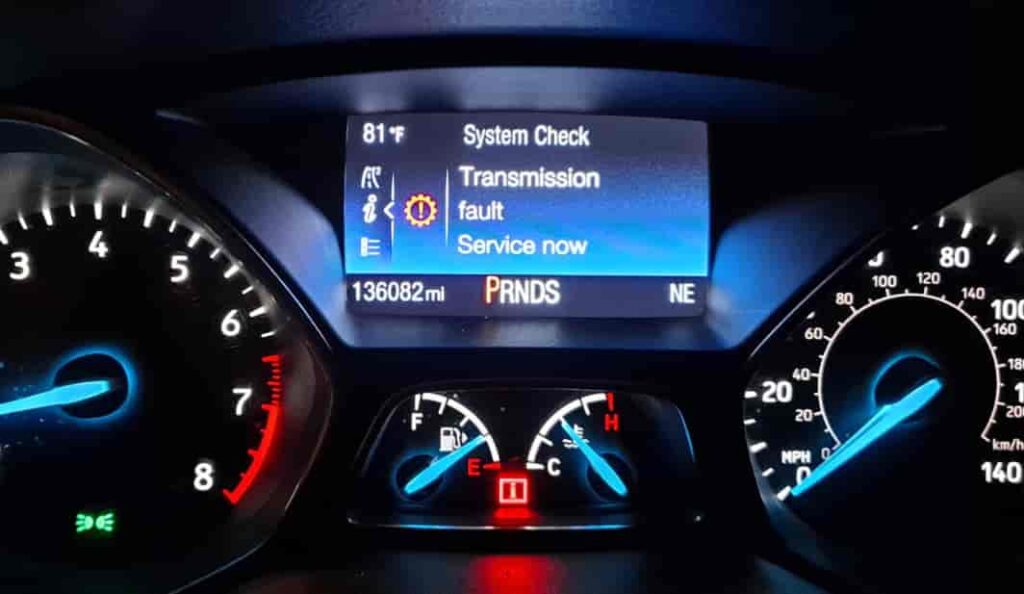 Ford Focus Transmission Fault Service Now