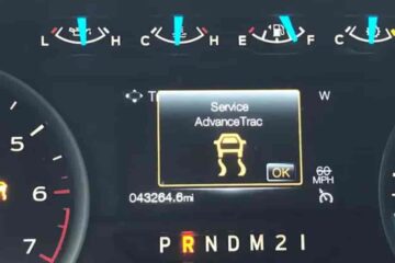 Ford Fusion Service AdvanceTrac Warning Light | Causes & Fixes