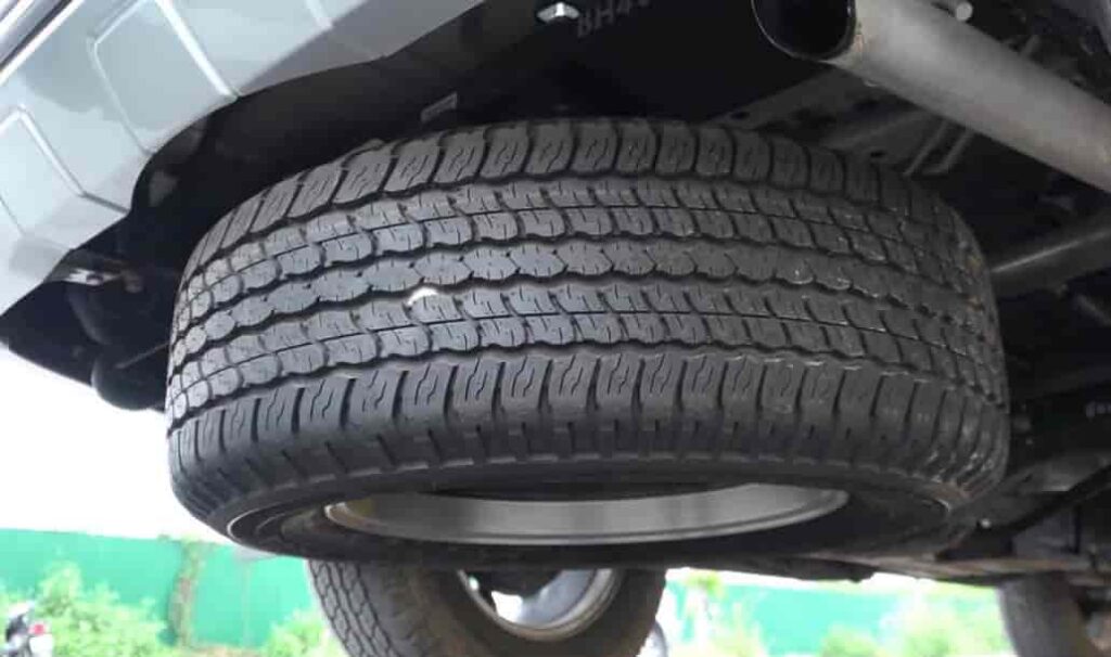 F150 Spare Tire Removal Without Tool