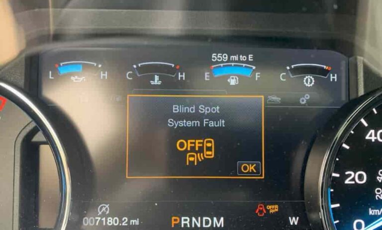 Ford Blind Spot System Fault