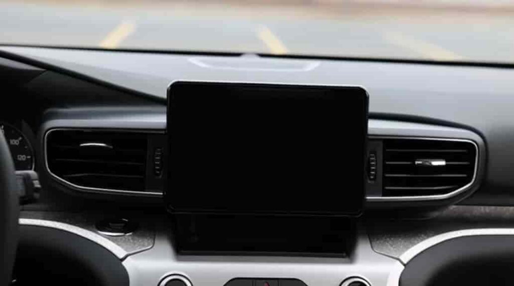 Ford Explorer Screen Black