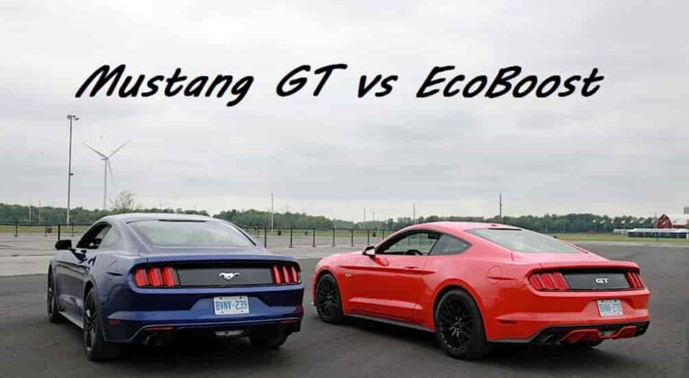Mustang GT vs EcoBoost