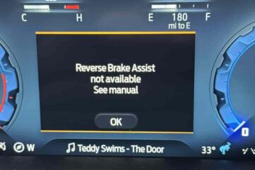 Reverse Brake Assist Not Available Causes and Fix Tips