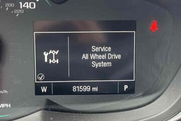 Service All Wheel Drive System Message Causes & Fixes