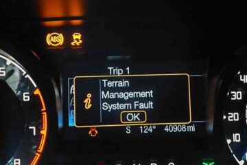 Terrain Management System Fault Message: Causes & Fixes