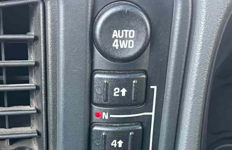 Chevy 4 Wheel Drive Switch Problems