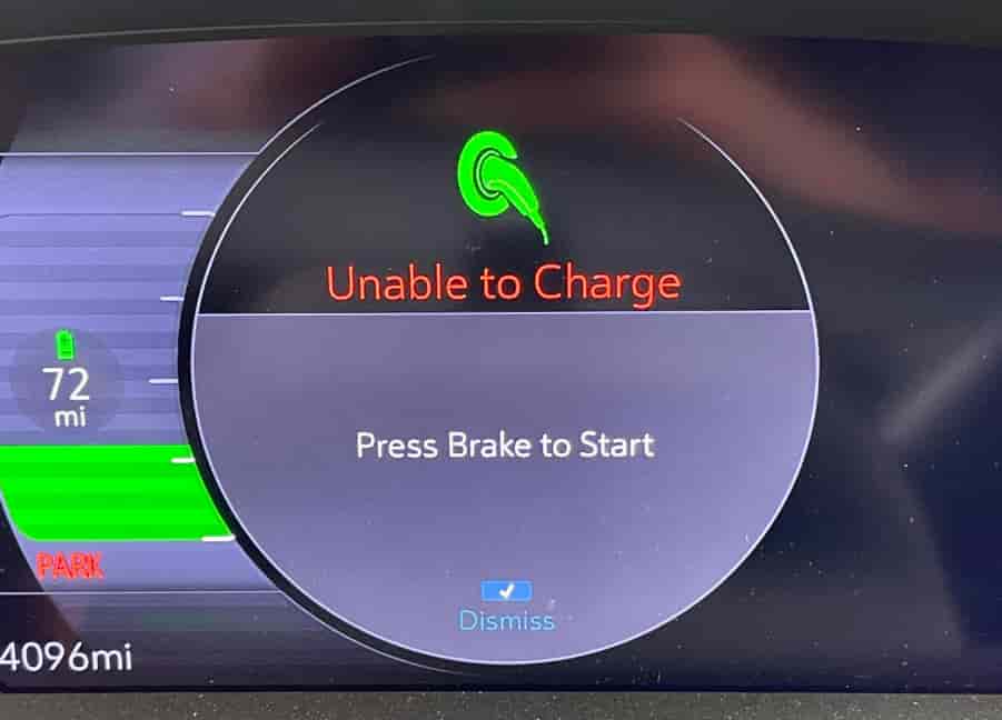 Chevy Bolt Unable to Charge