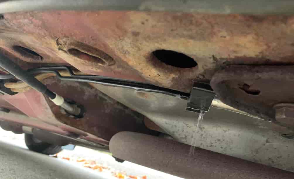 Chevy Cobalt Fuel Line Leak