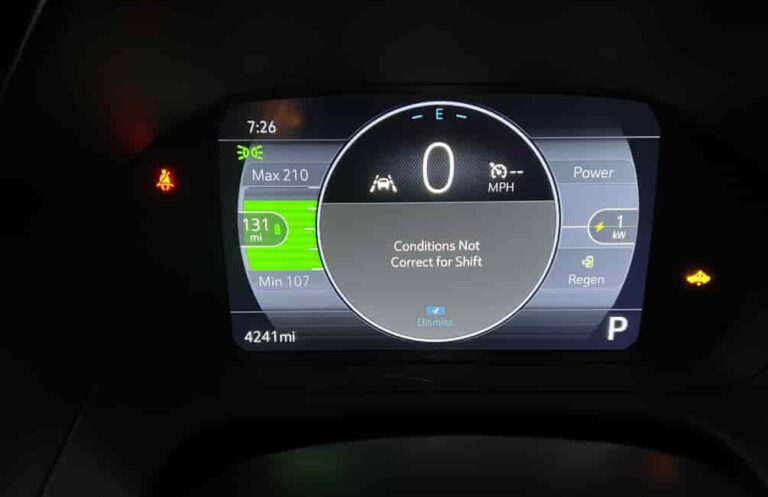 Condition Not Correct for Shift Message