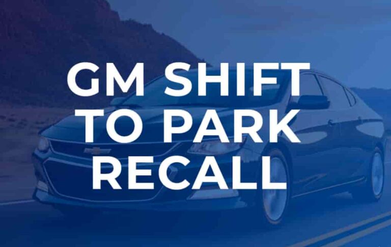GM Shift to Park Recall