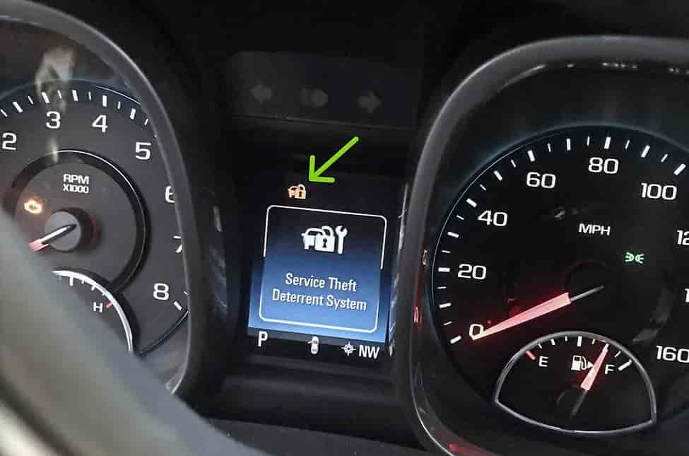 How to Reset Your Chevy Theft Deterrent System