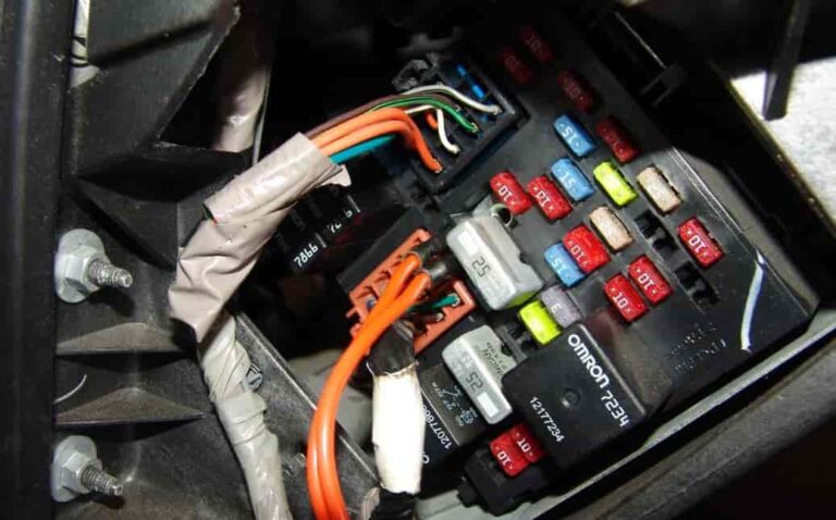 Silverado Instrument Cluster Fuse Location