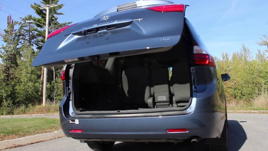 Back door won’t open or close Toyota Sienna