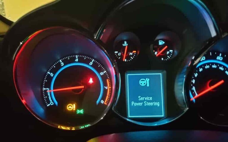 Chevy Cruze Service Power Steering