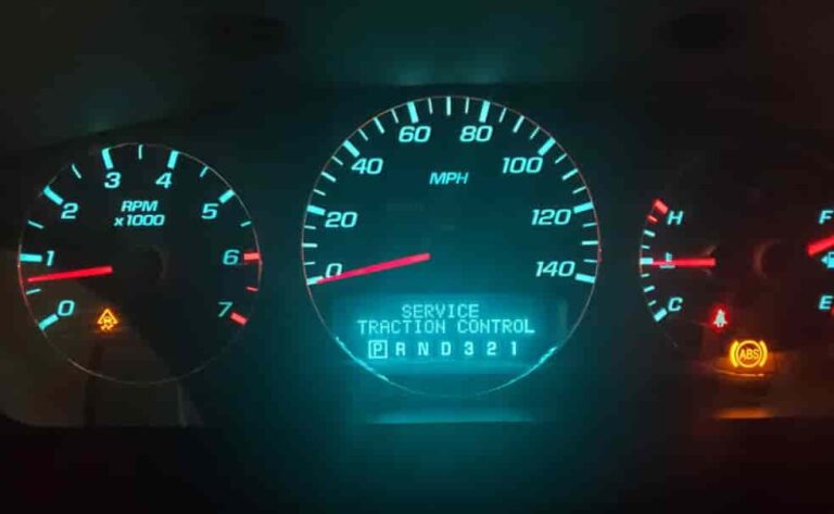 Chevy Impala Service Traction Control