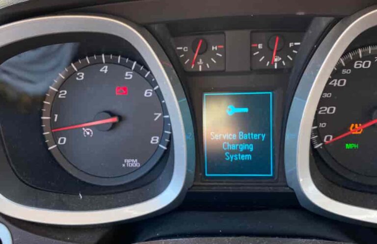 Chevy Service Battery Charging System