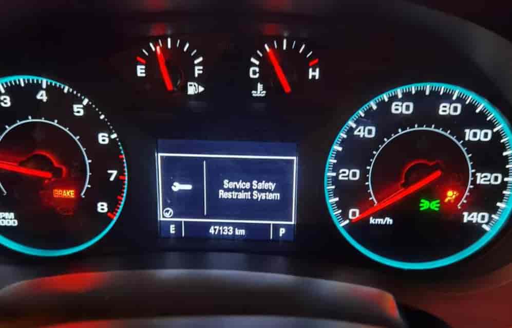 Chevy Service Safety Restraint System