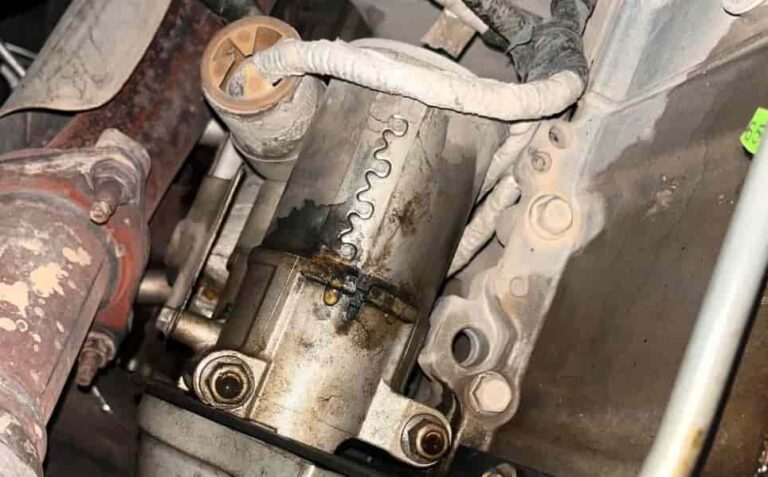 Chevy Silverado Starter Location