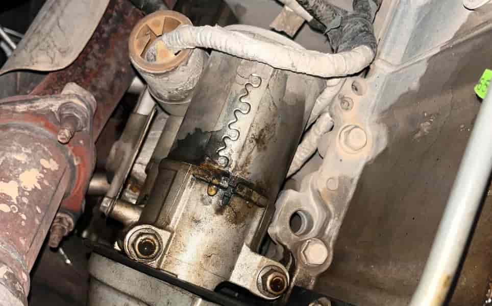 Chevy Silverado Starter Location