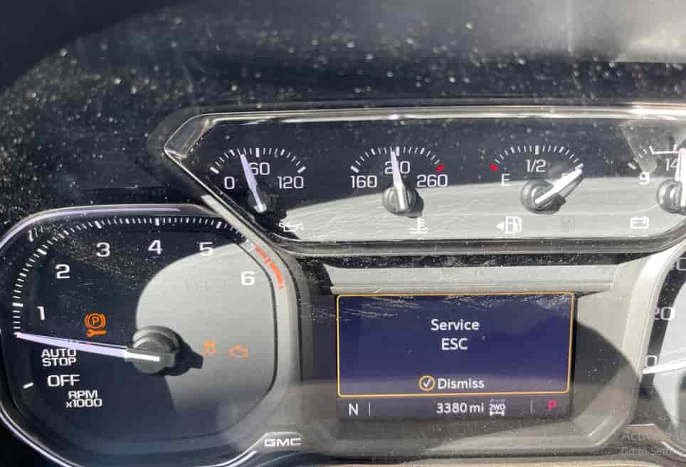 Chevy Traverse Service ESC