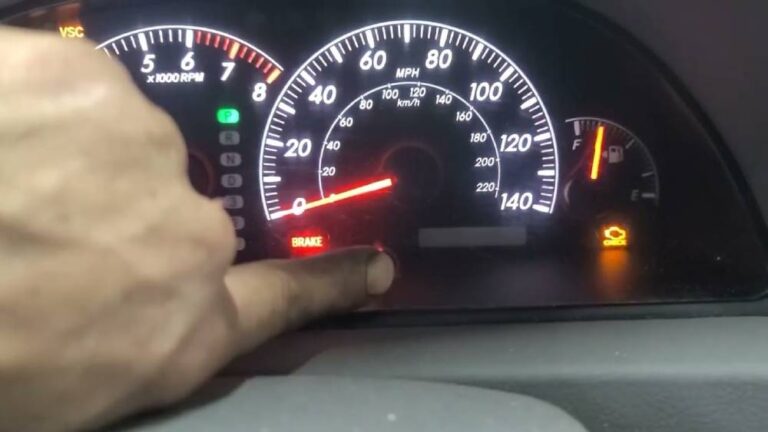 How to Reset Oil Change Light Toyota Camry