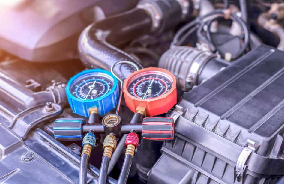 Hyundai Tucson AC Recharge