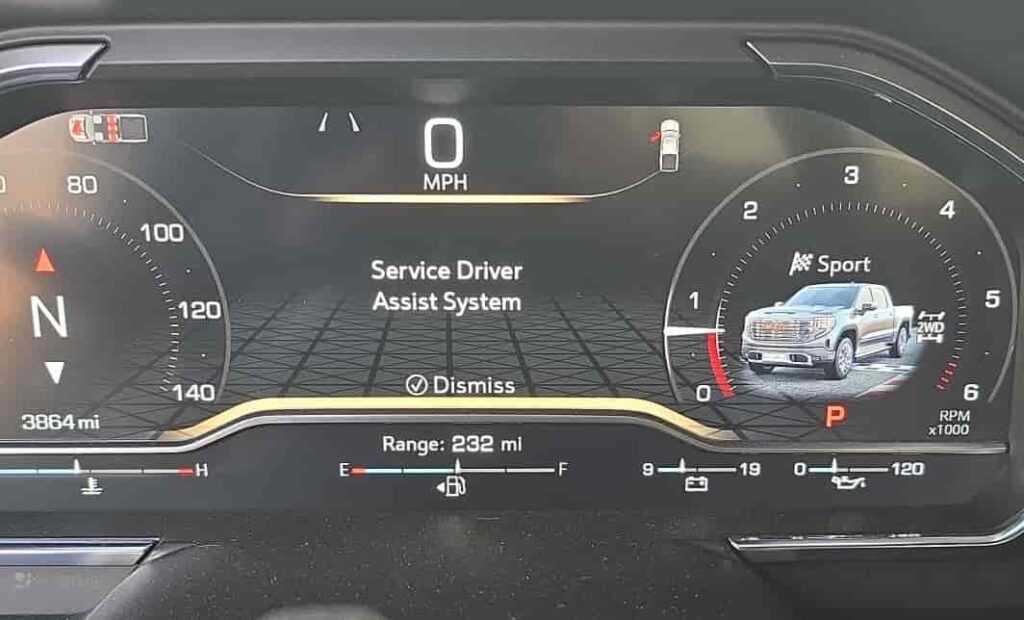 Service Driver Assist System